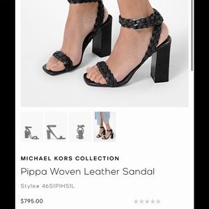 COPY - Michael Kors Collection , 37.5 , black sandals